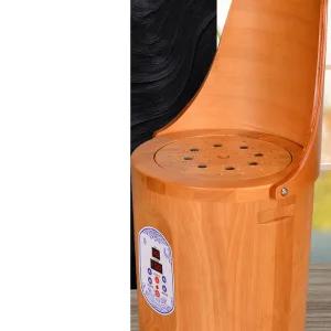 건식 좌훈기 가정용 온열 훈증 원목 찜질 뜸 의자 좌훈기 + 뜸쑥 1박스