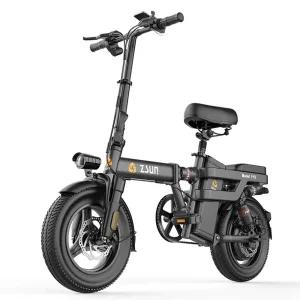 접이식 전기자전거 출퇴근용 리튬 배터리 오토바이 전기자전거(8AH)-32km48V