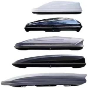 자동차 루프 캐리어 차량용 차박 수납 박스 바스켓 루프랙(500L/그레이)+크로스바