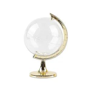 미니 투명지구본 모형 조립식 1개