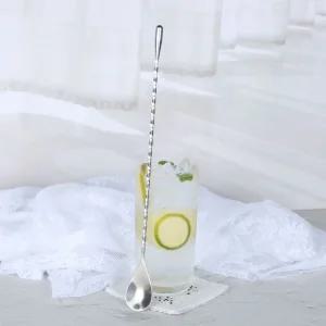 고급형 스텐 머들러 스틱 바스푼 30cm/티스푼 롱스푼 커피스푼 칵테일스푼 요리스푼 차스푼 롱티스푼