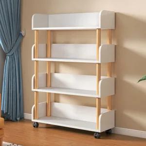 바퀴 틈새 이동 바퀴달린 이동선반 수납 이동식 슬림 책장