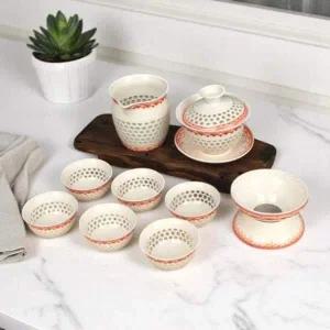 [골드스마일]개합잔 녹차잔 티잔세트 찻잔6개 찻잔세트 집들이