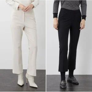 갤러리아 올리비아로렌 기모 져지 부츠컷 팬츠 VOPDL3W9351