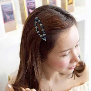 큐빅 똑딱핀 비즈 똑딱이 헤어핀 포인트 머리핀 똑딱-WFGQ4FY