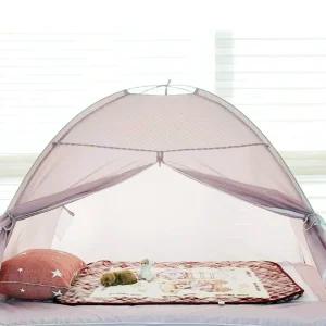 원터치 난방텐트 1인용 소형 아궁이 보온 실내용 텐트