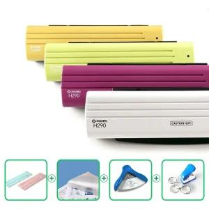 A4코팅기 H290 와인 재단코팅지코너미니펀칭기 증정 코팅기 2롤러코팅기 가정용코팅기