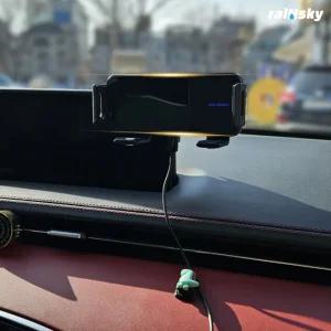 레인스카이 차량용 거치대 고속 무선충전기 Z폴드 Z플립 호환