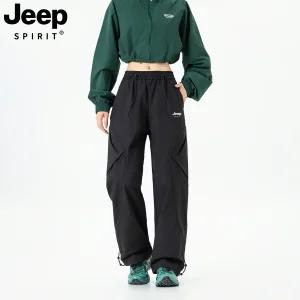JEEP SPIRIT 여성카고팬츠 가을 겨울 야외 방풍 방수 커플 등산 바지