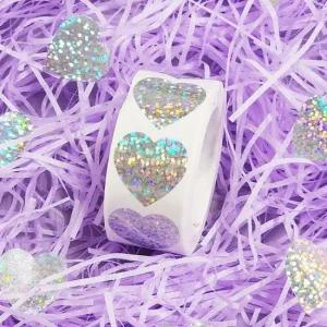 씰링스티커 하트 웨딩 청첩장 편지 스티커 라벨