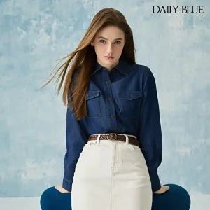 [데일리블루]텐셀100 데님셔츠 2종세트