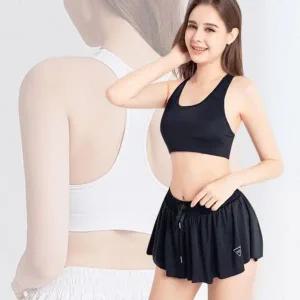 [골드스마일]너무 크롭 편한 프릴 필라테스 세트 스포츠브라 필라