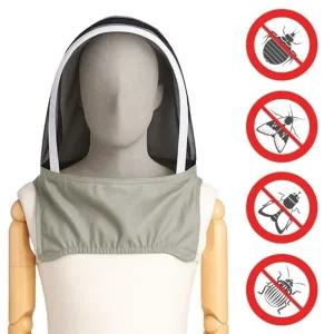해충 방충모자 모기장옷 양볼 벌초 모기차단 야외 작업복