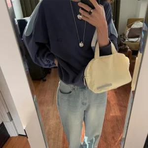 [메이비베이비] [Dearest] Public Sweatshirt (블루네이비)