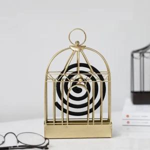 캠핑 빈티지 금속 모기향 홀더 케이스/캔들 엔틱 엔틱 연소기 엔틱 스탠드 모기향케 이스 모기 통 걸이