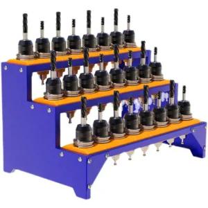 공구홀더 선반 70홀 6개 2 카트 BT30 나이프 홀더 MCT 증정 터닝 15홀 BT30 7단 손잡이 cnc 2 공구함 7단 70홀 홀더 BT30 6개 증정