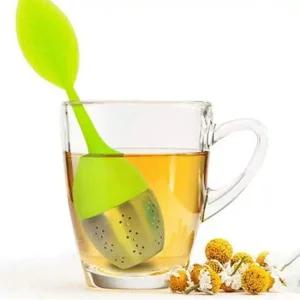 티인퓨져 실리콘 스텐 차거름망 티망 나믓잎 Q328