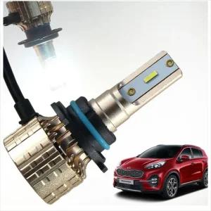 D24 스포티지호환 뉴 골드 알루미늄 LED 안개등 차량용 오래가는 밝은 램프튜닝 안개등튜닝