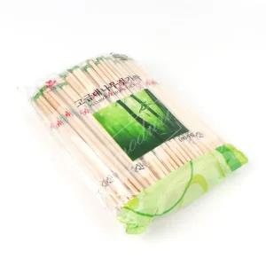 고급 대나무 젓가락 100PCS/학교/식당/급식실/어린이집/유치원/소풍/행사/운동회/등산/업소용/야외/캠핑/