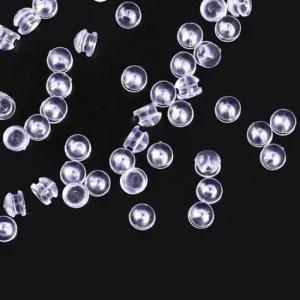 여성용 귀걸이 부자재 실리콘 뒷마개 둥근형 액세서리 귀걸이뒷마개 귀걸이재료 금귀걸이