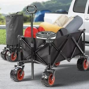 고품질 캠핑웨건 미니 캠핑 접이식 카트 구르마 캐리어 수레 (WCF32ED)