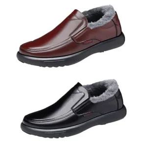 기모 남자 털 로퍼 남성 겨울 신발 방한화 털 신발