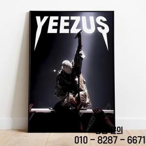 팝힙합 랩퍼 카니 예 웨스트 가수 음악 앨범 커버 포스터 캔버스 인쇄 벽 그림 거실 홈 장식 선물