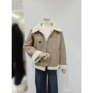 [갤러리아] [SOUP] 리버시블 덤블링 무스탕 SBBMU82