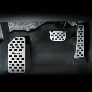 스포츠 악셀 페달 커버 튜닝 올뉴투싼 자동차 액세서리 드라이빙 올뉴투싼발판