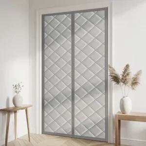 방풍 외풍 현관 문 바람 차단 비닐 막 커튼 90x210cm