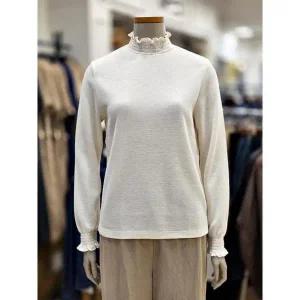 [BCBG] 세이브존02 프릴 하이넥 티셔츠 B5D9X405 (S41587012)