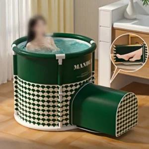 발뻗는 접이식 욕조 화장실 목욕통 간이욕조 반식욕 사우나