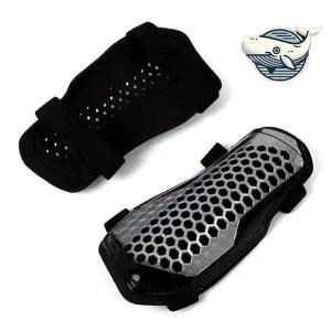 [콩심팥심]유소년 성인 축구 정강이 보호대 통기성 스포츠 벌집신가드