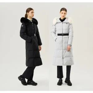 [르꼬끄](대전신세계)[50% OFF] (QP422ODJN2) 여성 밍크퍼 슬림핏 롱다운 / 대전신세계