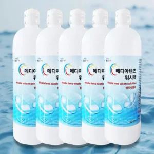 렌즈 식염수 세척액 아이콘액 습윤제 리뉴 바이오트루 보존액