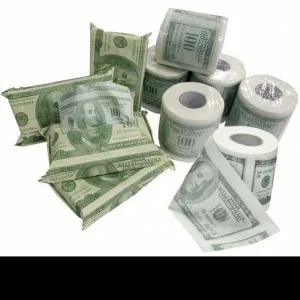 돈휴지 인기 가짜 품격 냅킨 4개 달러티슈 집들이선물