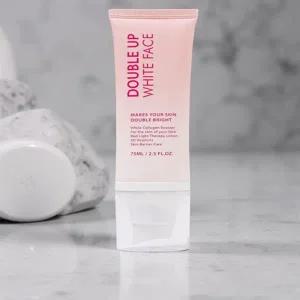 화이트 태닝 로션 홈케어 미백 페이셜 태닝 로션 75ml