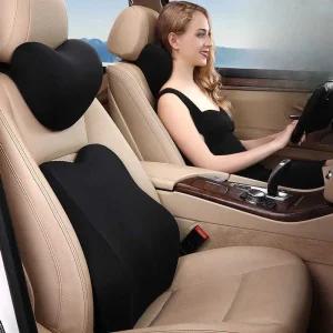 TESBEAUTY 테슬라 모델Y 주니퍼 X 모델3 아마존 목베개 나파가죽 쿠션 2개세트