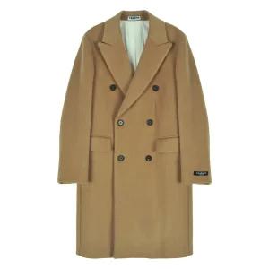 [레노마 옴므]레노마 울캐시혼방 패디드 더블 코트 카멜 RNLMBH59A