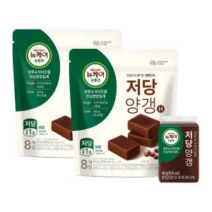 뉴케어 당플랜 저당양갱 40g, 8입, 2개