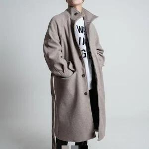 [셀러허브][라일리] Rly 남자 울모직 로브코트 국내생산 (S41309552)