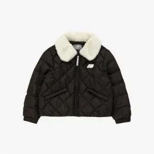 키즈패딩 HQK NK9QE4801G-19 ZERO DOWN 여아 퍼카라 경량 패딩  덕)