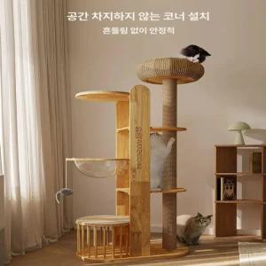 캣타워    스크래처 고양이캣타워 원목 고양이