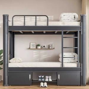 2층침대분리형 성인 숙직실 철제 낮은 이공육공 벙커침대 프레임 어른