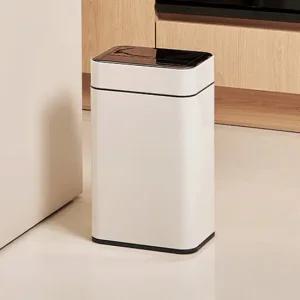 비바 센서 휴지통 어뮤즈25L 종량제 기저귀 냄새차단 자동 센서 휴지통