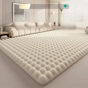 구름 러그 벨벳 카펫 거실 두꺼운 침실 매트 가을 겨울 카페트 극세사 친환경 미끄럼방지 보온