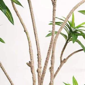 [셀러에이드]백합죽 조화 기본화분02 140cm 사무실 인테리어 식물