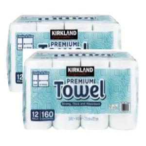 코스트코 커클랜드 키친타올 160매 12롤 2개