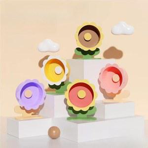 꽃모양 무소음 햄스터 마라톤휠 러너 투명색 직경20cm 기니피그 벽시계