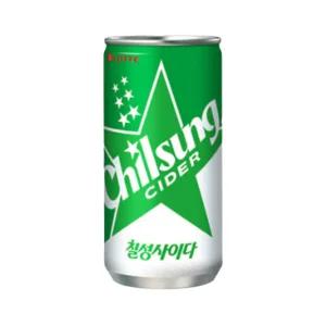 롯데칠성음료 칠성사이다 210ml 30캔